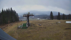 Horní část sjezdovky Skiareálu Ramzová