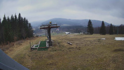 Horní část sjezdovky Skiareálu Ramzová