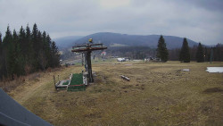 Horní část sjezdovky Skiareálu Ramzová