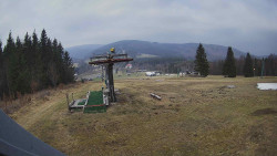 Horní část sjezdovky Skiareálu Ramzová