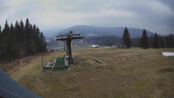 Horní část sjezdovky Skiareálu Ramzová