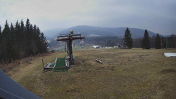 Horní část sjezdovky Skiareálu Ramzová