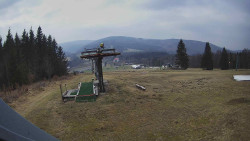 Horní část sjezdovky Skiareálu Ramzová