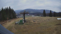 Horní část sjezdovky Skiareálu Ramzová