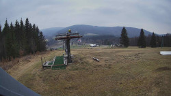 Horní část sjezdovky Skiareálu Ramzová