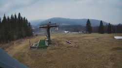 Horní část sjezdovky Skiareálu Ramzová