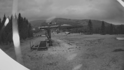 Horní část sjezdovky Skiareálu Ramzová