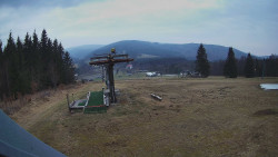 Horní část sjezdovky Skiareálu Ramzová