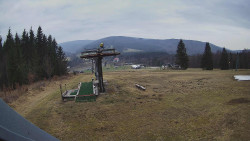 Horní část sjezdovky Skiareálu Ramzová