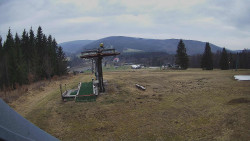 Horní část sjezdovky Skiareálu Ramzová