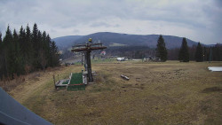 Horní část sjezdovky Skiareálu Ramzová