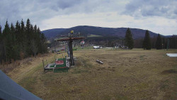 Horní část sjezdovky Skiareálu Ramzová