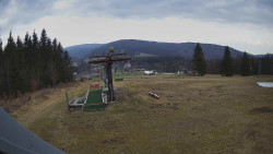 Horní část sjezdovky Skiareálu Ramzová