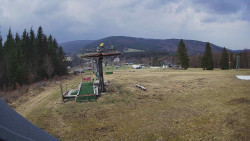 Horní část sjezdovky Skiareálu Ramzová