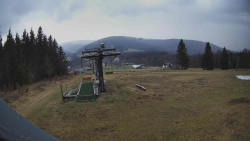 Horní část sjezdovky Skiareálu Ramzová