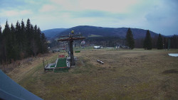 Horní část sjezdovky Skiareálu Ramzová