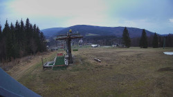 Horní část sjezdovky Skiareálu Ramzová