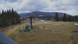 Horní část sjezdovky Skiareálu Ramzová