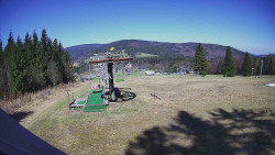 Horní část sjezdovky Skiareálu Ramzová