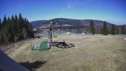 Horní část sjezdovky Skiareálu Ramzová