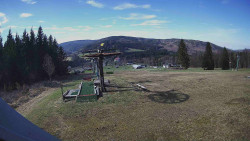 Horní část sjezdovky Skiareálu Ramzová