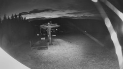 Horní část sjezdovky Skiareálu Ramzová