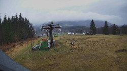 Horní část sjezdovky Skiareálu Ramzová