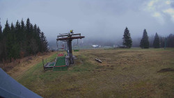 Horní část sjezdovky Skiareálu Ramzová