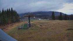 Horní část sjezdovky Skiareálu Ramzová