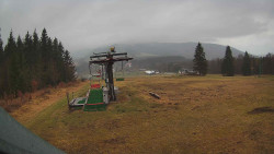 Horní část sjezdovky Skiareálu Ramzová