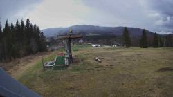 Horní část sjezdovky Skiareálu Ramzová