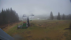 Horní část sjezdovky Skiareálu Ramzová