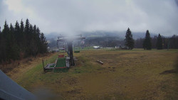 Horní část sjezdovky Skiareálu Ramzová