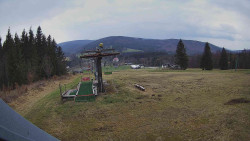 Horní část sjezdovky Skiareálu Ramzová