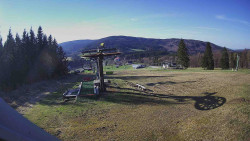 Horní část sjezdovky Skiareálu Ramzová