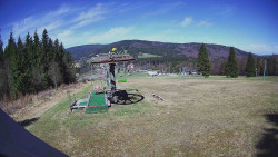 Horní část sjezdovky Skiareálu Ramzová