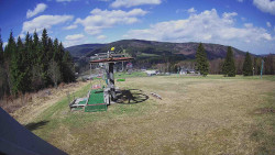 Horní část sjezdovky Skiareálu Ramzová