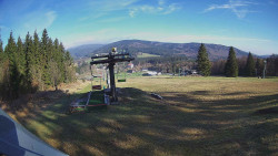 Horní část sjezdovky Skiareálu Ramzová