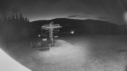 Horní část sjezdovky Skiareálu Ramzová