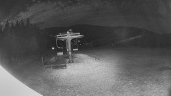 Horní část sjezdovky Skiareálu Ramzová