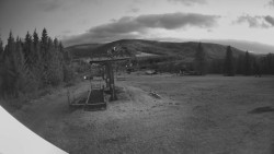 Horní část sjezdovky Skiareálu Ramzová