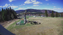 Horní část sjezdovky Skiareálu Ramzová