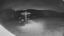 Horní část sjezdovky Skiareálu Ramzová