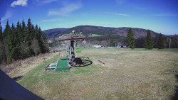 Horní část sjezdovky Skiareálu Ramzová