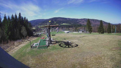 Horní část sjezdovky Skiareálu Ramzová