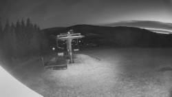 Horní část sjezdovky Skiareálu Ramzová