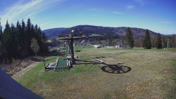 Horní část sjezdovky Skiareálu Ramzová