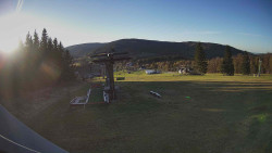 Horní část sjezdovky Skiareálu Ramzová