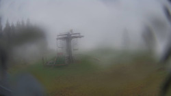 Horní část sjezdovky Skiareálu Ramzová