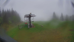 Horní část sjezdovky Skiareálu Ramzová
